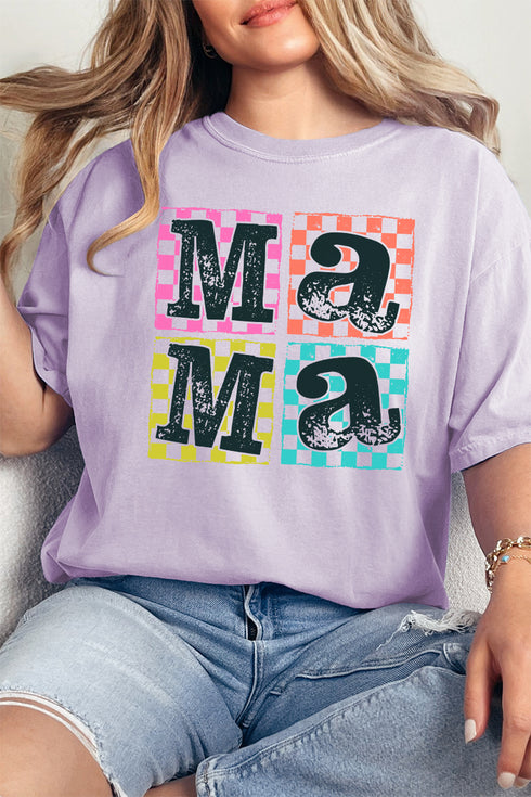 Mama In Color Comfort Colors Adult Ring-Spun Cotton Tee