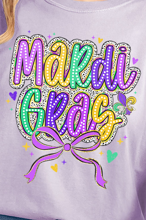 Mardi Gras Masquerade Comfort Colors Adult Ring-Spun Cotton Tee