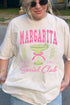 Margarita Social Club Comfort Colors Adult Ring-Spun Cotton Tee