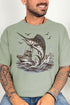 Marlin Waves Comfort Colors Adult Ring-Spun Cotton Tee