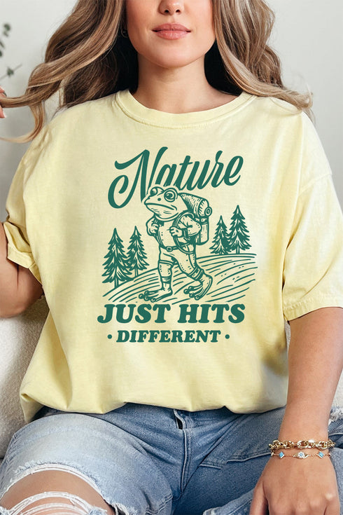 Nature Hits Different Comfort Colors Adult Ring-Spun Cotton Tee