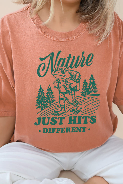 Nature Hits Different Comfort Colors Adult Ring-Spun Cotton Tee