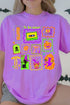 Neon All Hallow's Eve Comfort Colors Adult Ring-Spun Cotton Tee