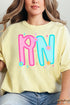 Neon Glow RN Comfort Colors Adult Ring-Spun Cotton Tee
