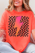 Neon Lightning Bolt Comfort Colors Adult Ring-Spun Cotton Tee