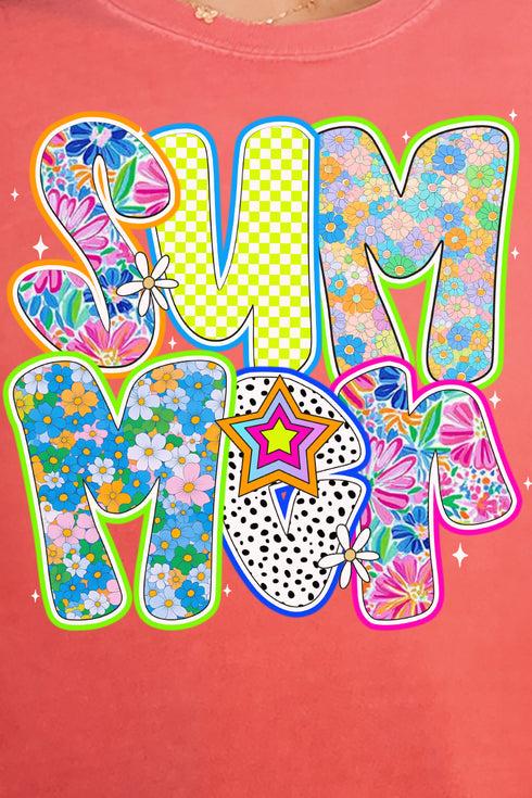 Neon Summer Comfort Colors Adult Ring-Spun Cotton Tee