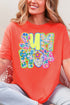 Neon Summer Comfort Colors Adult Ring-Spun Cotton Tee