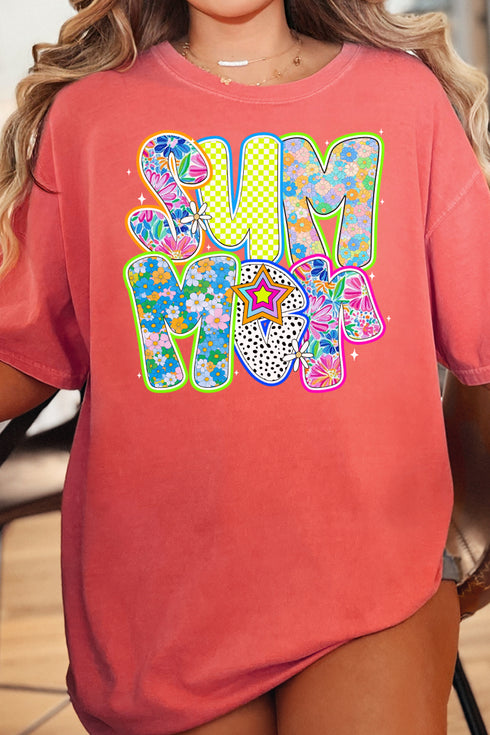 Neon Summer Comfort Colors Adult Ring-Spun Cotton Tee