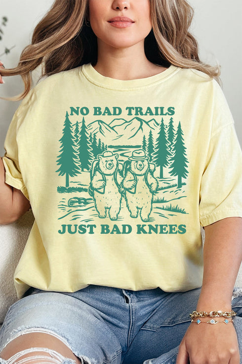 No Bad Trails Comfort Colors Adult Ring-Spun Cotton Tee