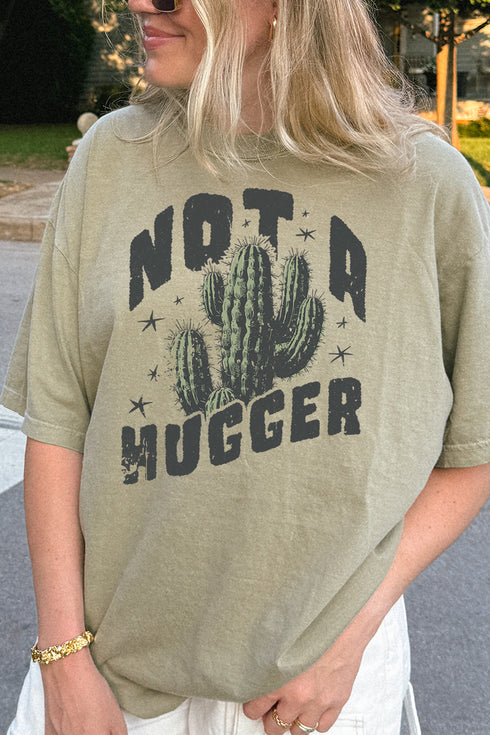 Not A Hugger Comfort Colors Adult Ring-Spun Cotton Tee