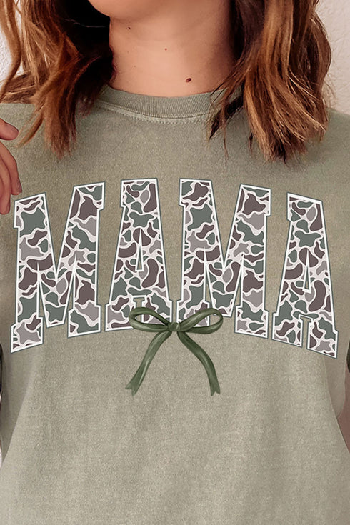 Old Camo Mama Comfort Colors Adult Ring-Spun Cotton Tee