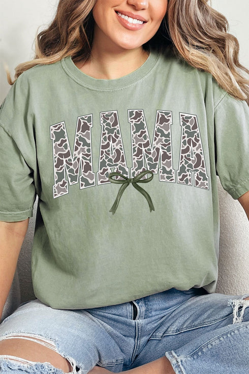 Old Camo Mama Comfort Colors Adult Ring-Spun Cotton Tee