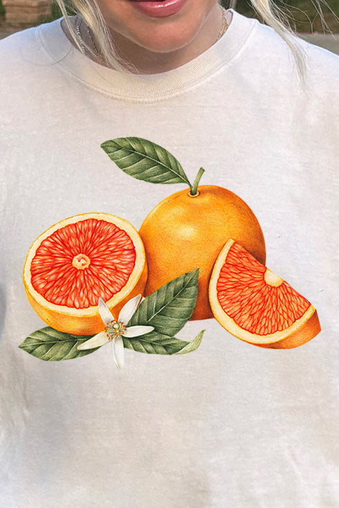 Orange Blossom Comfort Colors Adult Ring-Spun Cotton Tee