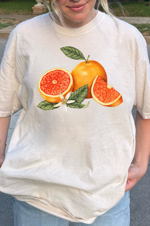 Orange Blossom Comfort Colors Adult Ring-Spun Cotton Tee