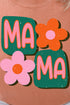 Orange Groovy Mama Comfort Colors Adult Ring-Spun Cotton Tee