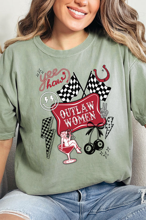 Outlaw Women Comfort Colors Adult Ring-Spun Cotton Tee