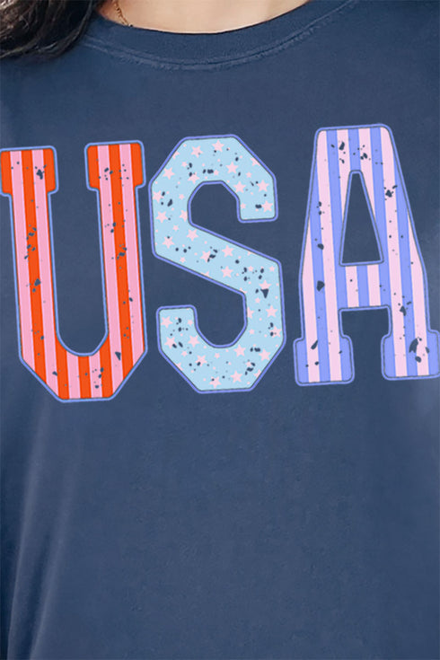 Pastel American Dreamin' Comfort Colors Adult Ring-Spun Cotton Tee