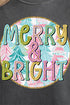 Pastel Merry And Bright Comfort Colors Adult Ring-Spun Cotton Tee