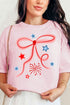 Patriotic Pop Coquette Comfort Colors Adult Ring-Spun Cotton Tee