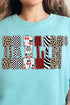 Patterned Darlin' Comfort Colors Adult Ring-Spun Cotton Tee