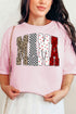 Patterned Mama Comfort Colors Adult Ring-Spun Cotton Tee