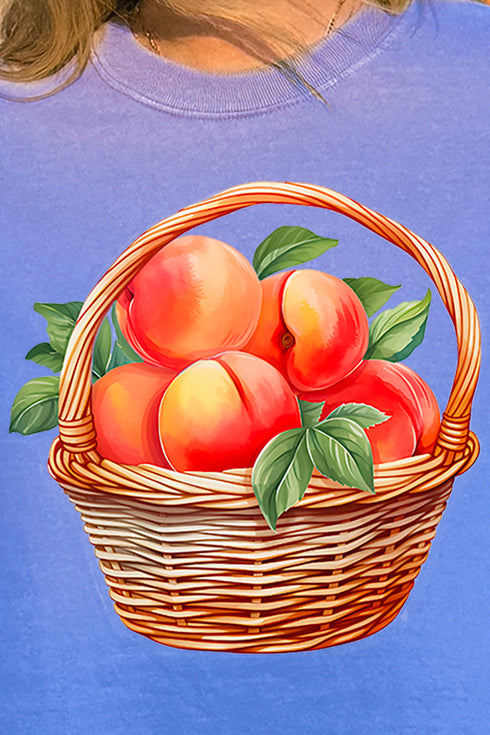 Peach Pickin' Comfort Colors Adult Ring-Spun Cotton Tee