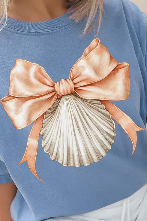 Peachy Seashell Comfort Colors Adult Ring-Spun Cotton Tee