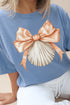 Peachy Seashell Comfort Colors Adult Ring-Spun Cotton Tee