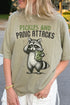 Pickles And Panic Attacks Comfort Colors Adult Ring-Spun Cotton Tee