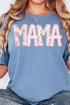 Pink Blossom Mama Comfort Colors Adult Ring-Spun Cotton Tee