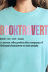 Pink Booktrovert Comfort Colors Adult Ring-Spun Cotton Tee