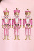 Pink Jolly Nutcracker Comfort Colors Adult Ring-Spun Cotton Tee