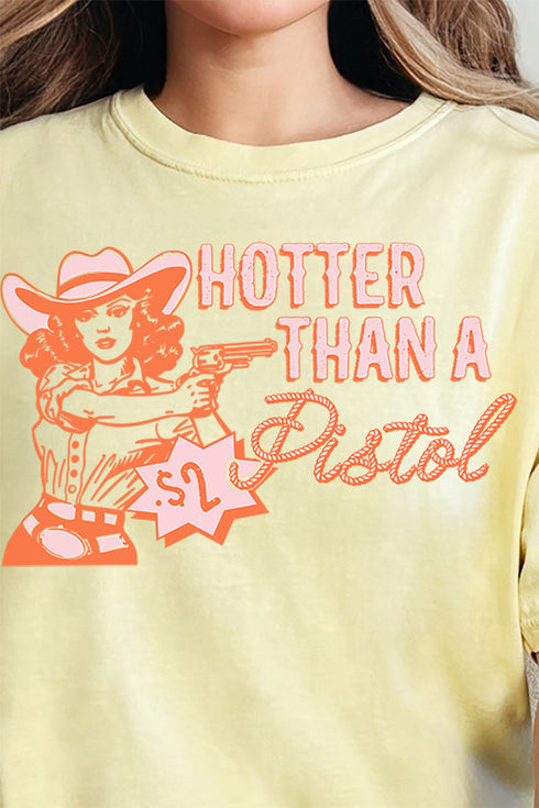 Pinup Cowgirl Comfort Colors Adult Ring-Spun Cotton Tee
