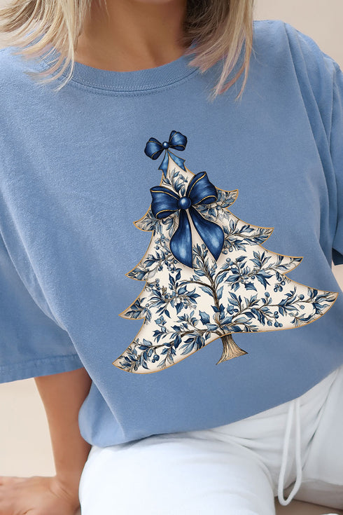 Porcelain Petals Tree Comfort Colors Adult Ring-Spun Cotton Tee