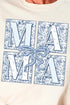 Preppy Blue Mama Comfort Colors Adult Ring-Spun Cotton Tee