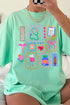 Preppy Nurse Swirl Comfort Colors Adult Ring-Spun Cotton Tee