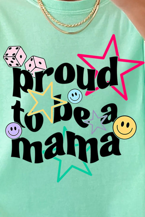 Proud Mama Comfort Colors Adult Ring-Spun Cotton Tee