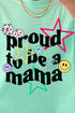 Proud Mama Comfort Colors Adult Ring-Spun Cotton Tee