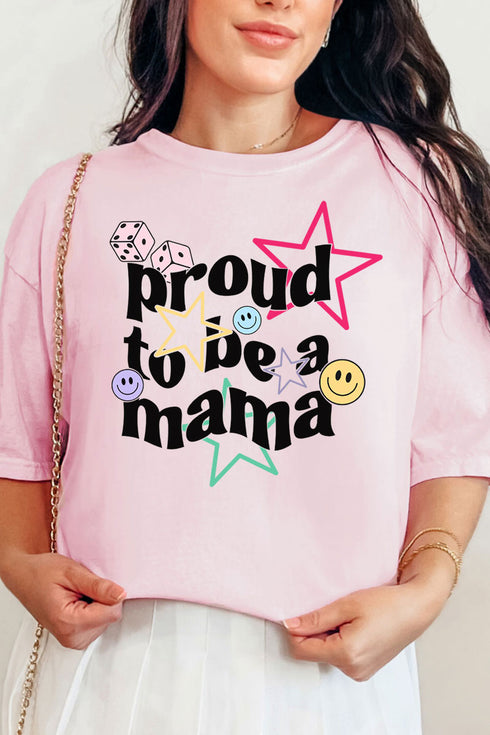 Proud Mama Comfort Colors Adult Ring-Spun Cotton Tee