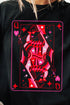 Queen Of Hearts Comfort Colors Adult Ring-Spun Cotton Tee