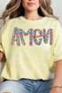 Radiant Amen Floral Comfort Colors Adult Ring-Spun Cotton Tee
