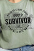 Raised On Street Lights Comfort Colors Adult Ring-Spun Cotton Tee