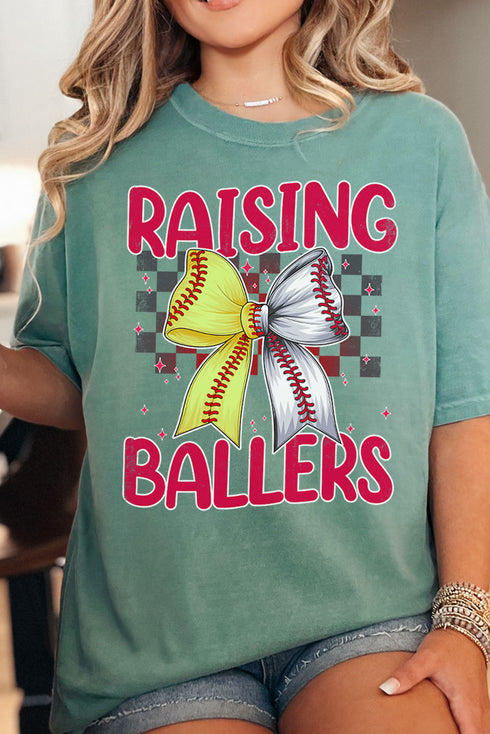 Raising Ballers Comfort Colors Adult Ring-Spun Cotton Tee