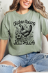 Chicken Raising, Jesus Praising Comfort Colors Adult Ring-Spun Cotton Tee