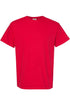Distressed Football Strikes Comfort Colors Adult Ring-Spun Cotton Tee