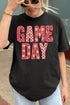 Red Starry Game Day Comfort Colors Adult Ring-Spun Cotton Tee