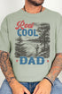 Reel Cool Dad Comfort Colors Adult Ring-Spun Cotton Tee