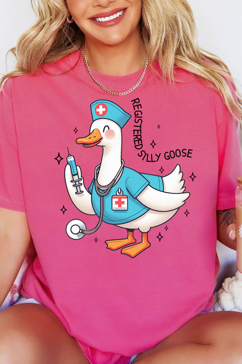 Registered Silly Goose Comfort Colors Adult Ring-Spun Cotton Tee
