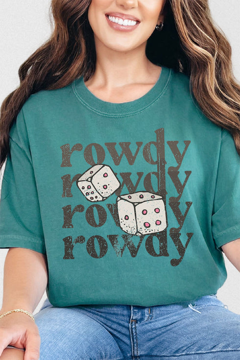 Rowdy Dice Comfort Colors Adult Ring-Spun Cotton Tee