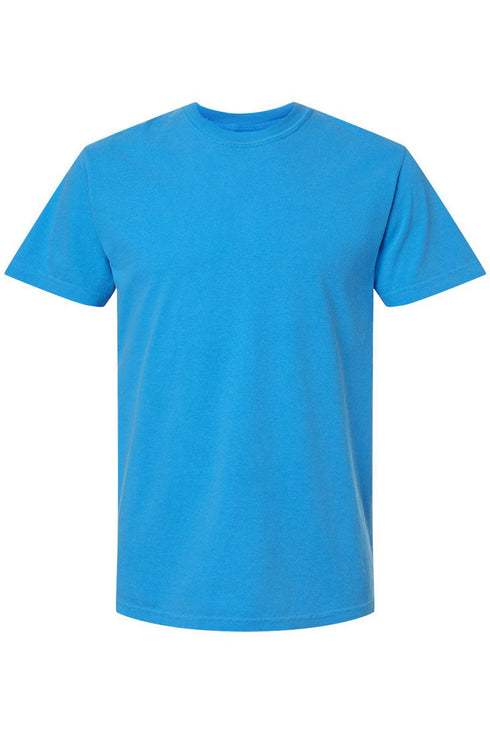 Groovy Game Day Check Comfort Colors Adult Ring-Spun Cotton Tee